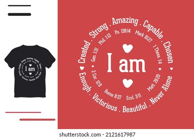 I am inspiration t shirt design