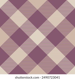 Inspiration textile vector check, adorable fabric plaid tartan. Wide texture pattern seamless background in light and pink colors palette.