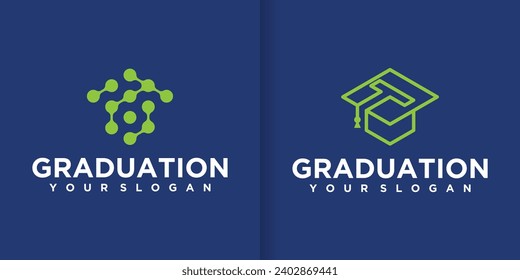 Inspiration for University, College, Postgraduate, Campus, Education logo designs. and the initial letter T logo