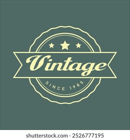 Inspiração vintage retro logotipo design, vintage logotipo design, linha de estoque vintage logotipo design