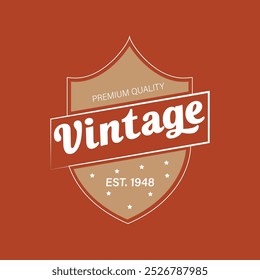 Inspiration vintage retro logo design, vintage logo design , vintage logo design with stylist shape, vintage logo design with stock line