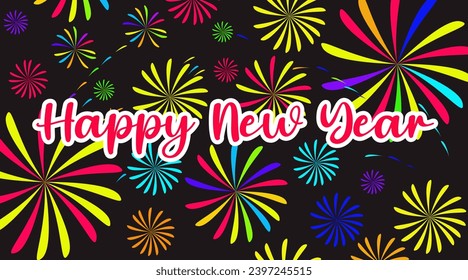 inspirational background, banner, poster new year
