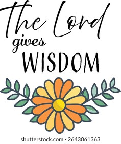 Inspirational Bible Verse Typography design for print 