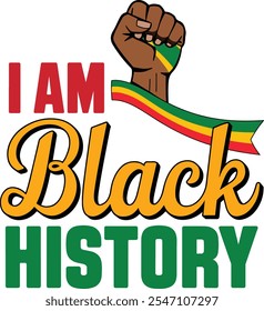 Inspirational Black History T-Shirt Design Promoting Culture, Education, and Empowerment