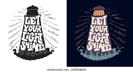 Inspirational hand drawn doodle lettering quote . Modern calligraphy. Brush painted letters, vector, t-shirt design. 