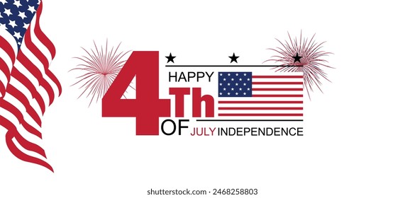 Inspirational Independence Day Vector Design to Brighten Your Holiday