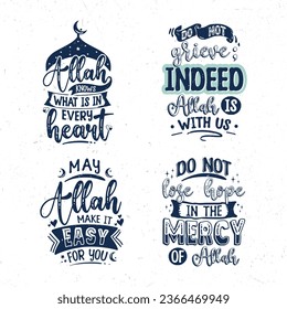 Inspirational Islamic quotes bundle, Islamic Quran quotes
