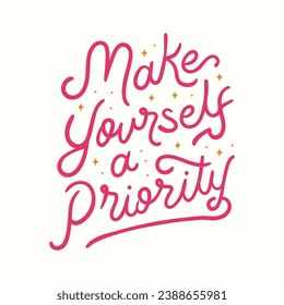 Inspirational lettering quotes vector style