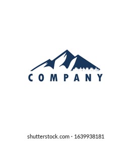 Inspirational logo: simple mountain
suitable for business, outdoor companies etc.