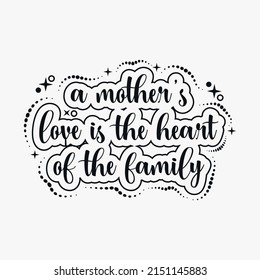 Inspirational mother's day slogans, svg design for mother's day, Mother's day lettering typography t-shirt design, Mom quote typography for t-shirt, print, card and much more