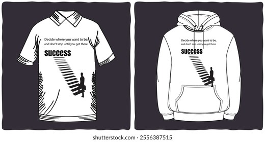 Inspirational motivational quote .Vector illustration design for fashion graphics, t shirt prints