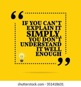 Inspirational Motivational Quote You Cant Explain Stock Vector (Royalty ...