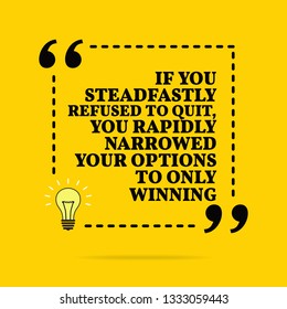 Inspirational Motivational Quote Best Project Youll Stock Vector 