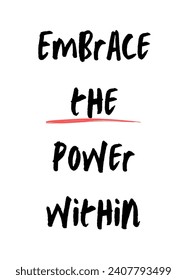 Inspirational and motivational quotes custom typography for your designs: for prints, posters, cards, Quote Be Kind To Yourself On White Background. Modern Calligraphy bookmarks and t shirt design.