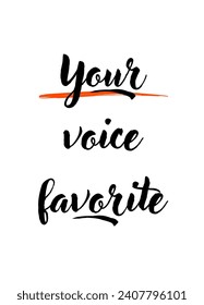 Inspirational and motivational quotes  custom typography for your designs: for prints, posters, cards Inspirational Motivational Quote. can be use for stickers, bookmarks and t shirt design and etc.