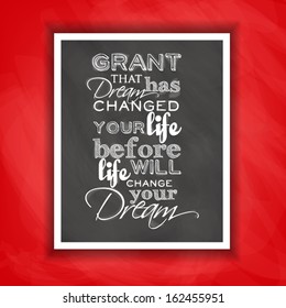 inspirational and motivational quotes poster by  Effects poster, frame, colors background and colors text are editable. Ideal for print poster, card, shirt, mug.