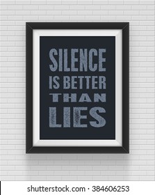 Inspirational and motivational quotes poster. Effects poster, frame, colors background and colors text are editable. Element  for print poster, card, shirt, mug design.