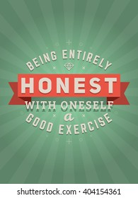 Inspirational and Motivational Quotes Typographic Poster. Vector Illustration in Flat Style. Vector Quote. Poster Template