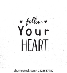 Inspirational and motivational text. Beautiful phrase, message or quote on a white background. Vector illustration.