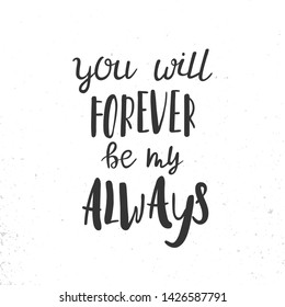 Inspirational and motivational text. Beautiful phrase, message or quote on a white background. Vector illustration.