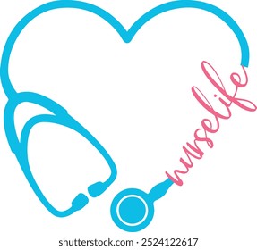 Inspirational nurse vector design with motivational quote, perfect for medical professionals, healthcare workers, and nursing appreciation materials. Ideal for t-shirt designs, posters, and social med