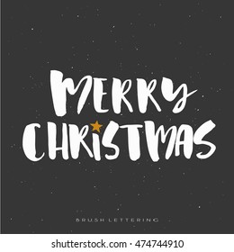 Inspirational quote, brush lettering quote, christmas, new year motivation, gift tags and labels, Wedding, Birthday, Party Invitation, Business, projects, scrapbooking, journaling, filler cards, gifts