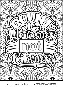 Inspirational quote coloring page for adults. Motivational quote coloring page. Affirmative quote coloring page. Positive quote coloring page for kids. Motivational Swear word. Motivational typography