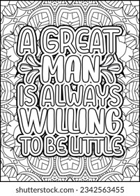 Inspirational quote coloring page for adults. Motivational quote coloring page. Affirmative quote coloring page. Positive quote coloring page for kids. Motivational Swear word. Motivational typography
