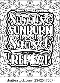 Inspirational quote coloring page. Motivational quote coloring page. Affirmative quote coloring page. Positive quote coloring page. Good vibes. Motivational Swear word. Motivational typography.