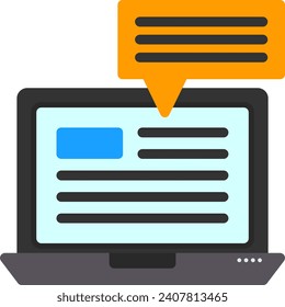 Inspirational quote Flat Vector Icon Design