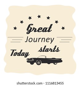 Inspirational quote, motivation. Typography for t shirt, printing.