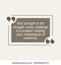 Inspirational quote, motivational typography, Vector illustration