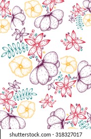 Inspirational quote vector illustration poster with flowers. Motivation lettering. Typographical poster template. Can be used for printing and wedding decoration. Stop dreaming start doing.