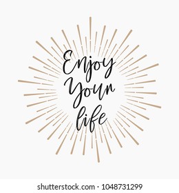 inspirational quotes about travel positive journey stock vector royalty free 1048731299