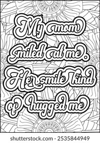Inspirational Quotes Coloring Book, A Journey of Mindfulness and Relaxation