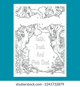 Inspirational Quotes Coloring Page For Adult  