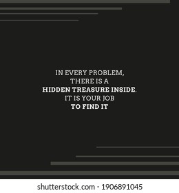 Inspirational Quotes on Dark Background