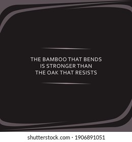 Inspirational Quotes on Dark Background