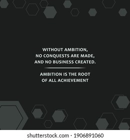 Inspirational Quotes on Dark Background