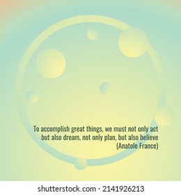 Inspirational Quotes on Pastel Color Backgrounds