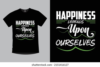 Inspirational Quotes trendy modern best typography t-shirt design