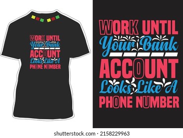 Inspirational Quotes T-shirt Design Vector