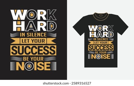 Inspirational Quotes Typography T-Shirt Design Vector 002