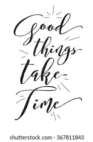 Inspirational romantic quote. Typographical poster or card design. Lettering concept.