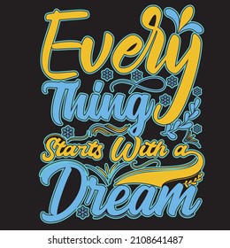 Impresión de eslóganes de texto inspiradores con letras dibujadas a mano para camisetas y otros para nosotros. ilustración vectorial de eslogan de letras