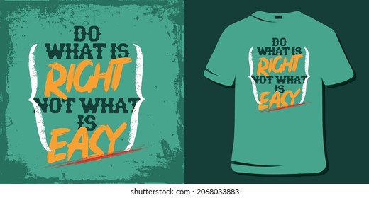 Inspirational T-Shirt Design. Motivational Quote Typography Design