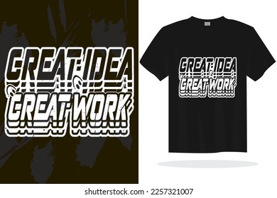 Inspirational typography lettering quotes vector t shirt design