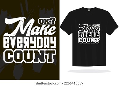 Inspiración tipografía letras citas vectoriales diseño de camisetas