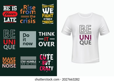 Inspirational Unique vector t shirt design bundle