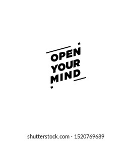 Inspirational vector quote, black ink brush lettering isolated on white background. Positive saying for cards, motivational posters and t-shirt